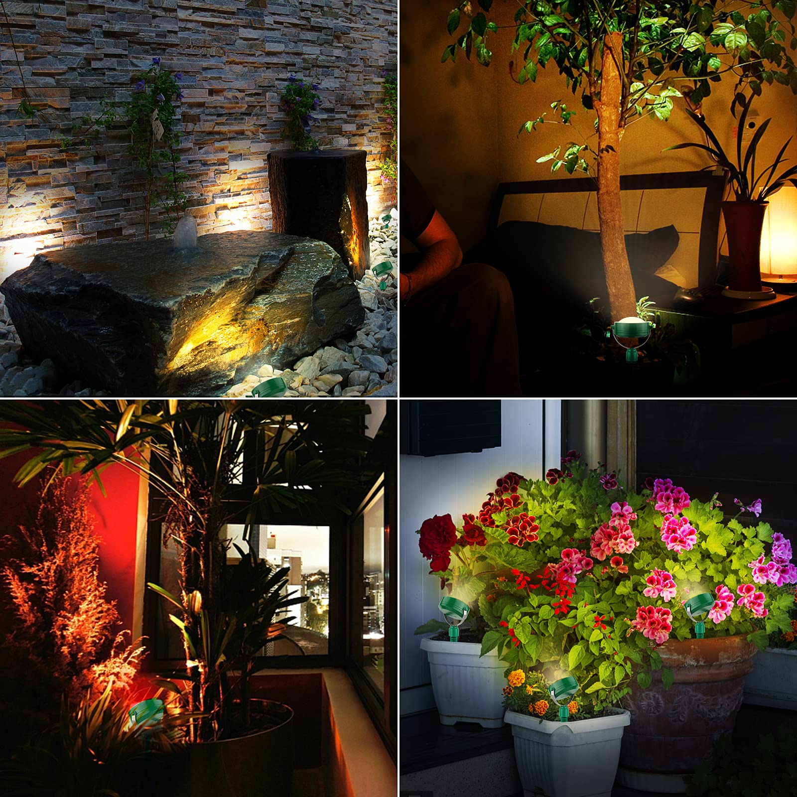Bigmonat rgb color-changing beacon for vibrant garden or holiday decor.
