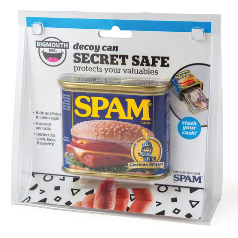 BigMouth Inc Spam Can Safe - in kitchen pantry for hidden storage