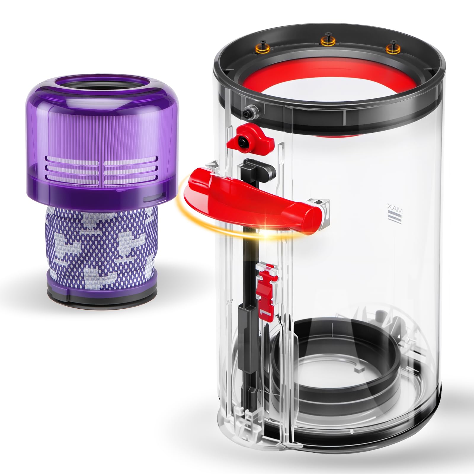 BIHARNT Dyson bin seal upgrade enhances reliability during frequent vacuuming