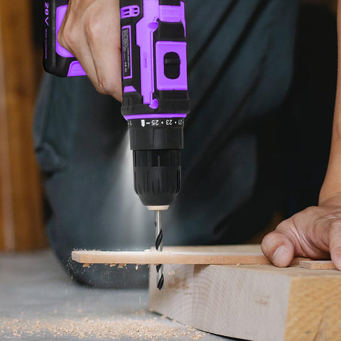 BIHOO gift-ready drill set for DIY enthusiasts and makers