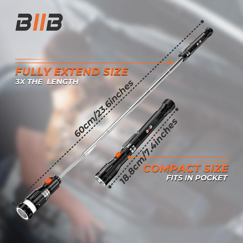 BIIB military-grade aluminum alloy construction for durable daily use.