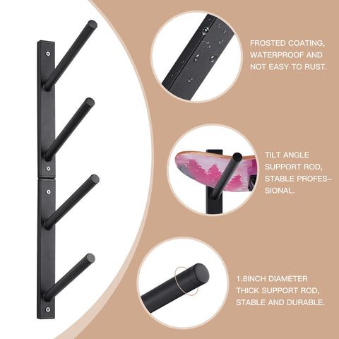 BiJun minimalist matte black display turns boards into a modern focal point.