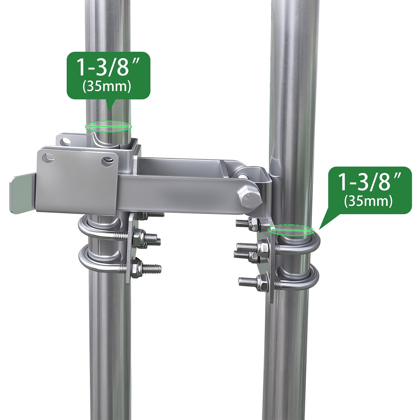 BiJun strong arm design provides reliable alignment for smooth gate operation.