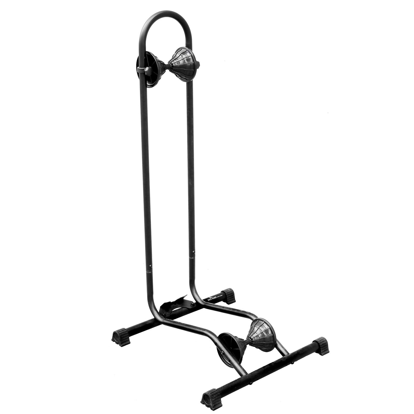 Bike Hand floor stand assembly showing easy garage setup