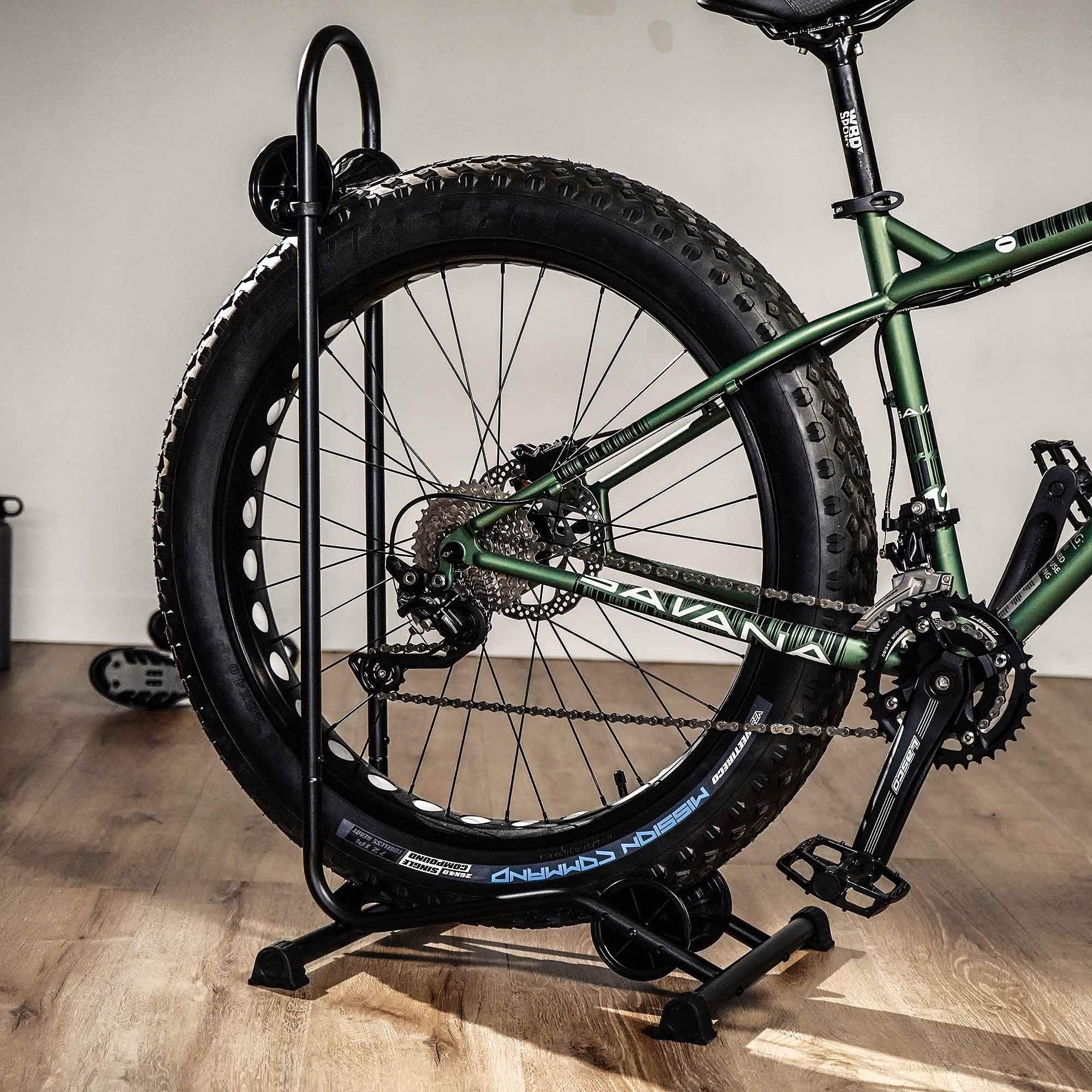 Bike Hand floor stand rubber base protection protects floors and finishes
