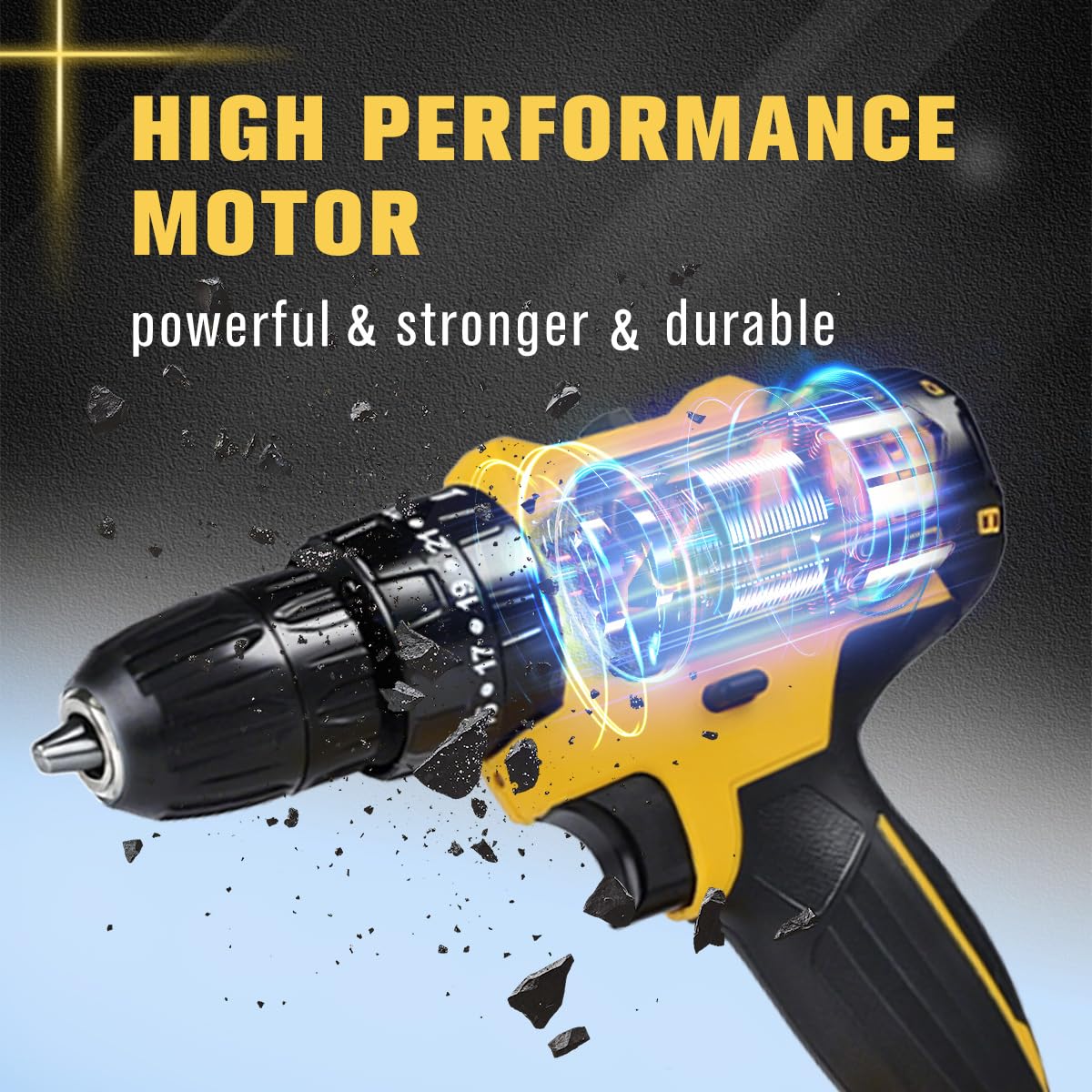 Bilijamy 21V battery and charger ready for extended work sessions