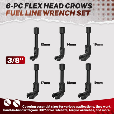 BILITOOLS 14mm crowfoot enables efficient hydraulic line work in constrained areas