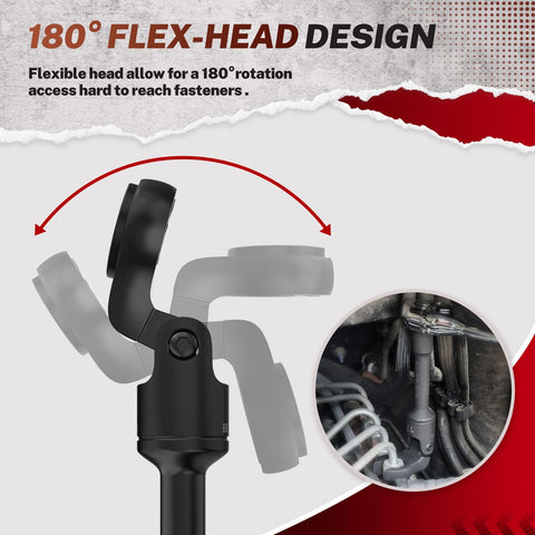 BILITOOLS 16mm crowfoot with 6-point grip for reliable torque