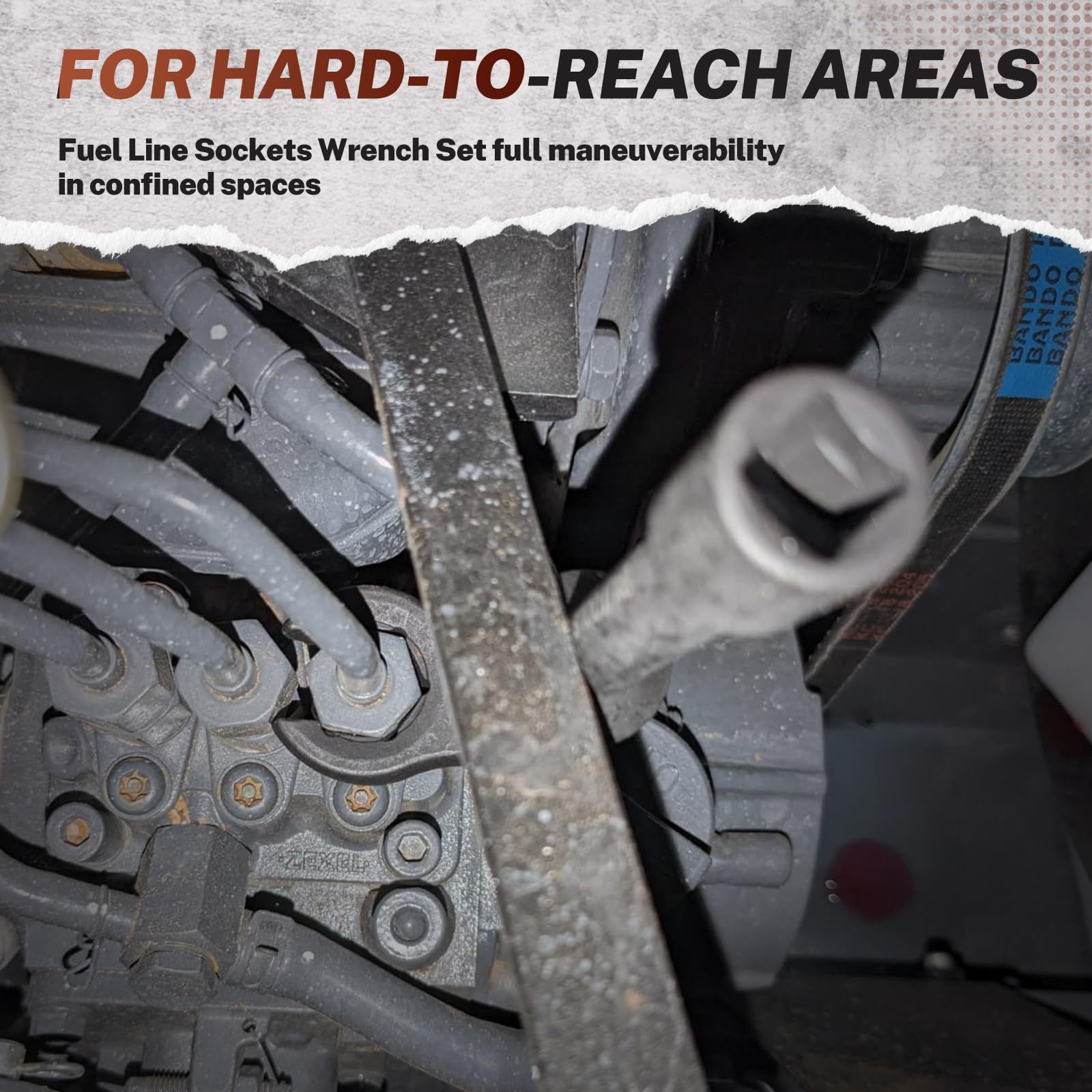 BILITOOLS 18mm tool supports hydraulic line tasks with corrosion-resistant finish
