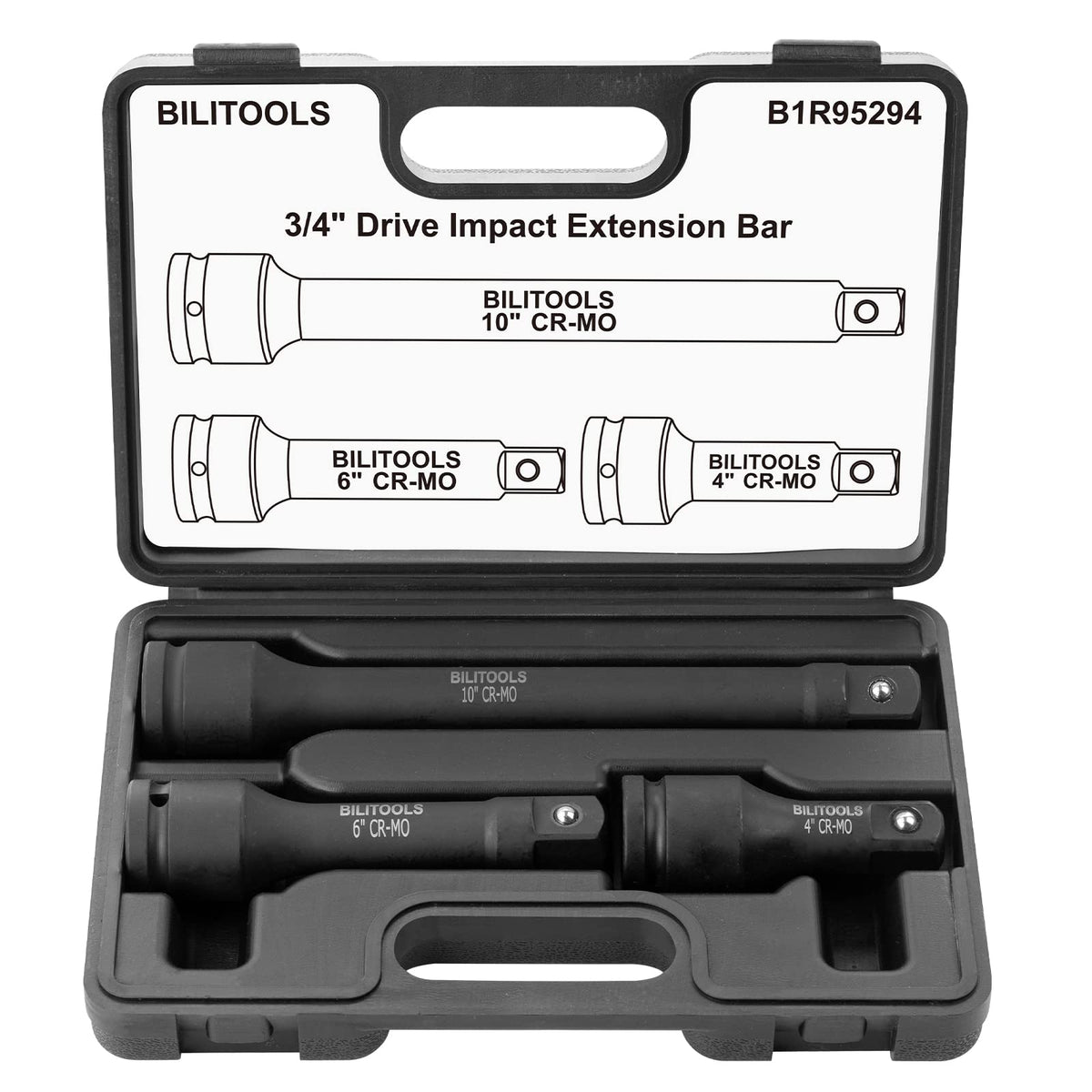 BILITOOLS 4-inch drive extension reaching tight spaces for secure fastening