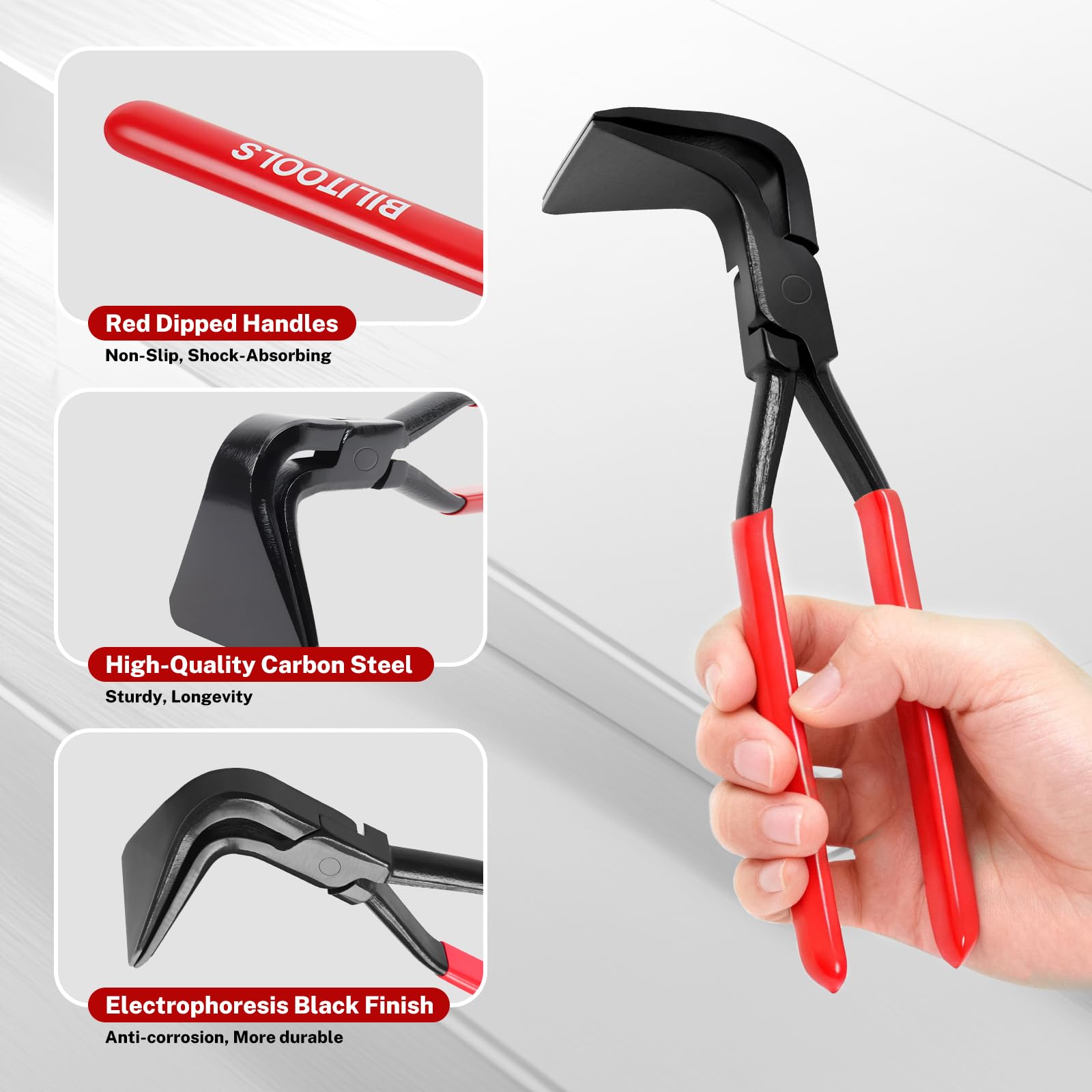 BILITOOLS carbon steel construction ensures long-lasting, reliable performance.