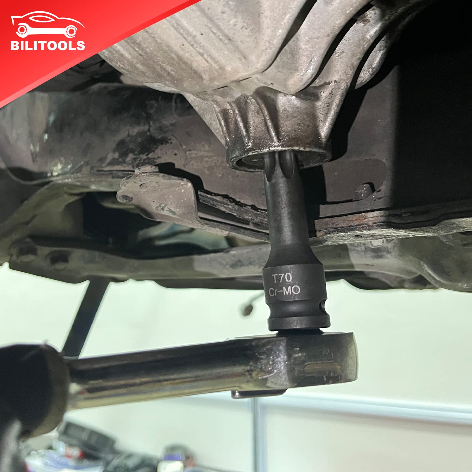 BILITOOLS Cr-Mo steel construction highlights strength for high-torque work.