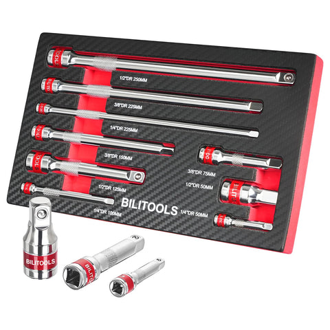 BILITOOLS ratchet extension quarters-inch 50mm for tight spaces and smooth torque transfer