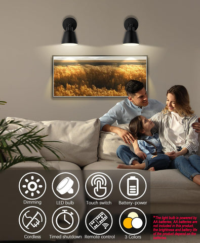 BIMEAN dimmable LED puck lights offer adjustable brightness
