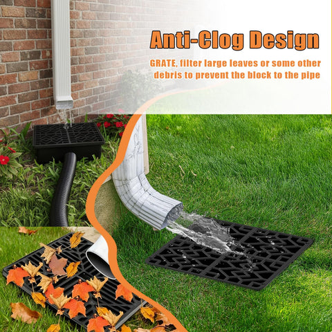 Binazon rainwater diverter directs runoff to garden or drainage area