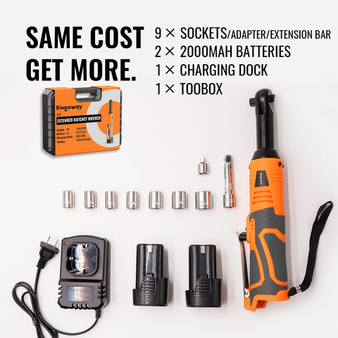 Bingoway compact toolset stored neatly in a workshop or trunk