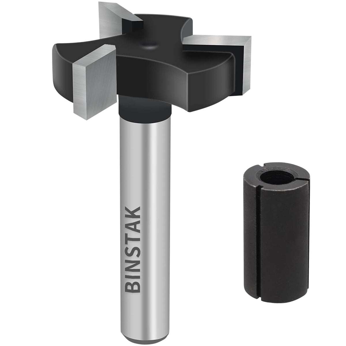 BINSTAK CNC spoilboard surfacing bit enables precise slab flattening.