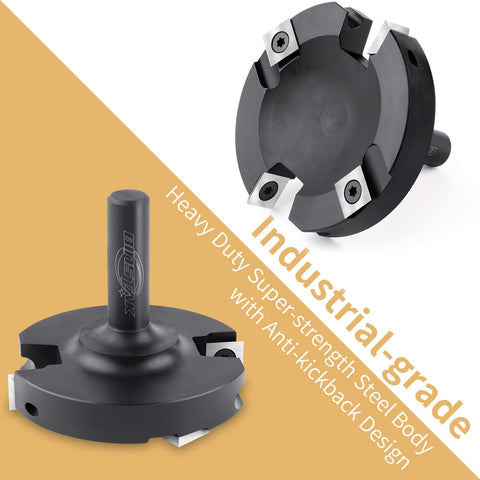 BINSTAK 4-sided carbide inserts with replaceable blades