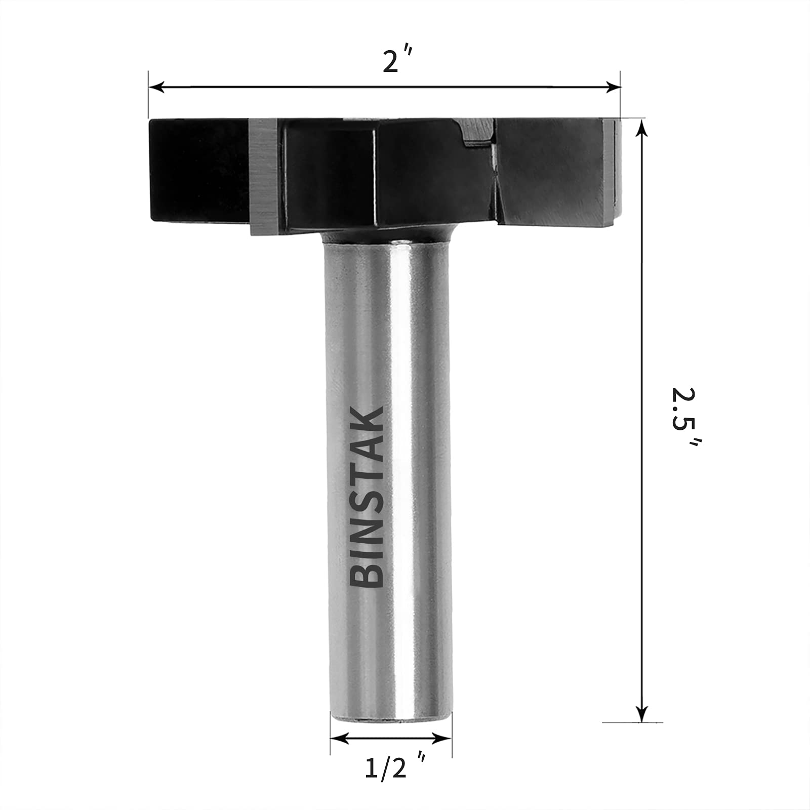 BINSTAK anti-kickback design improves control on demanding cuts
