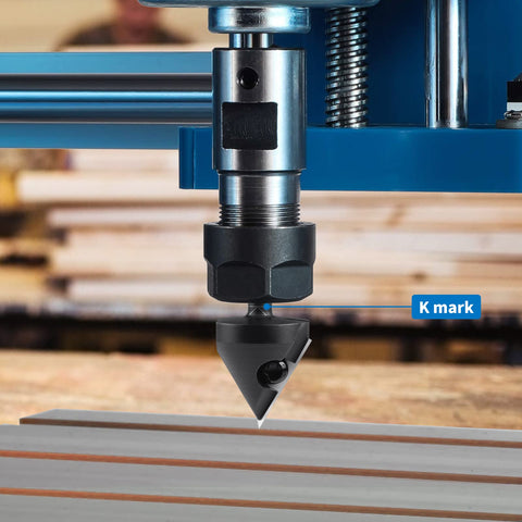 Industrial-grade router bit body with anti kickback design for safer routing