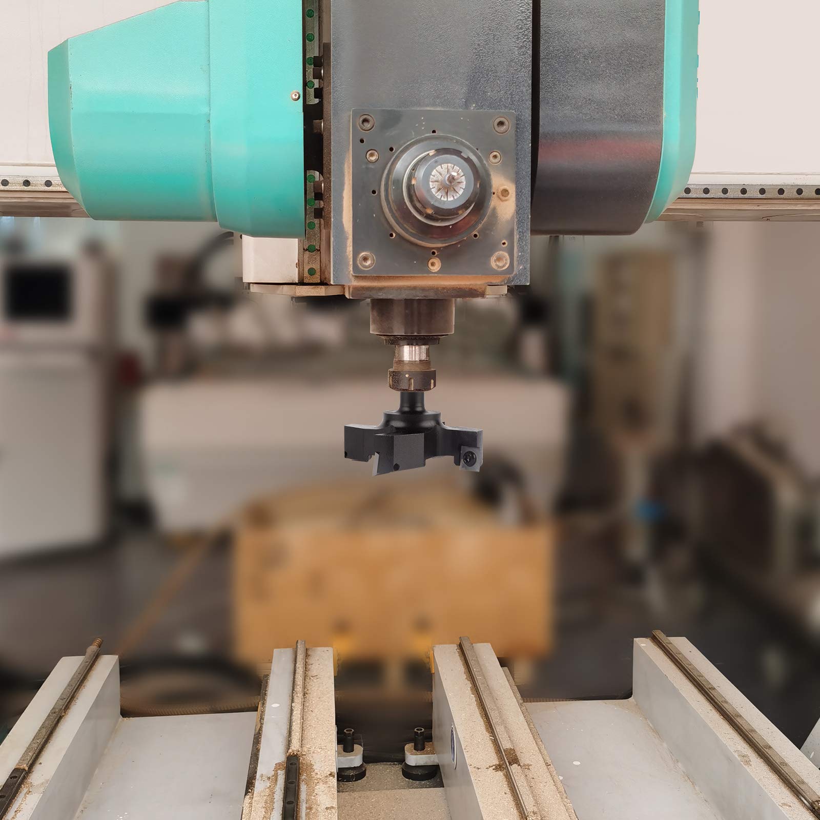 BinStak bit fits CNC, handheld, and table routers for versatility