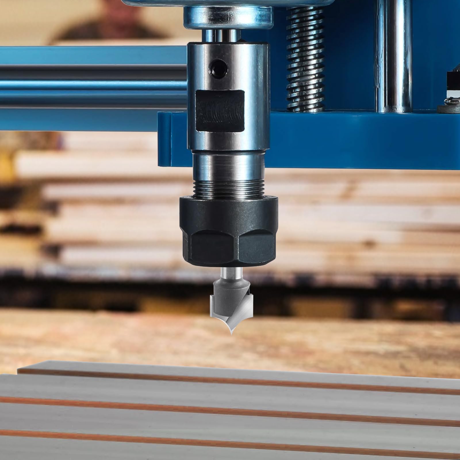 Binstak CNC and handheld router use expands project versatility
