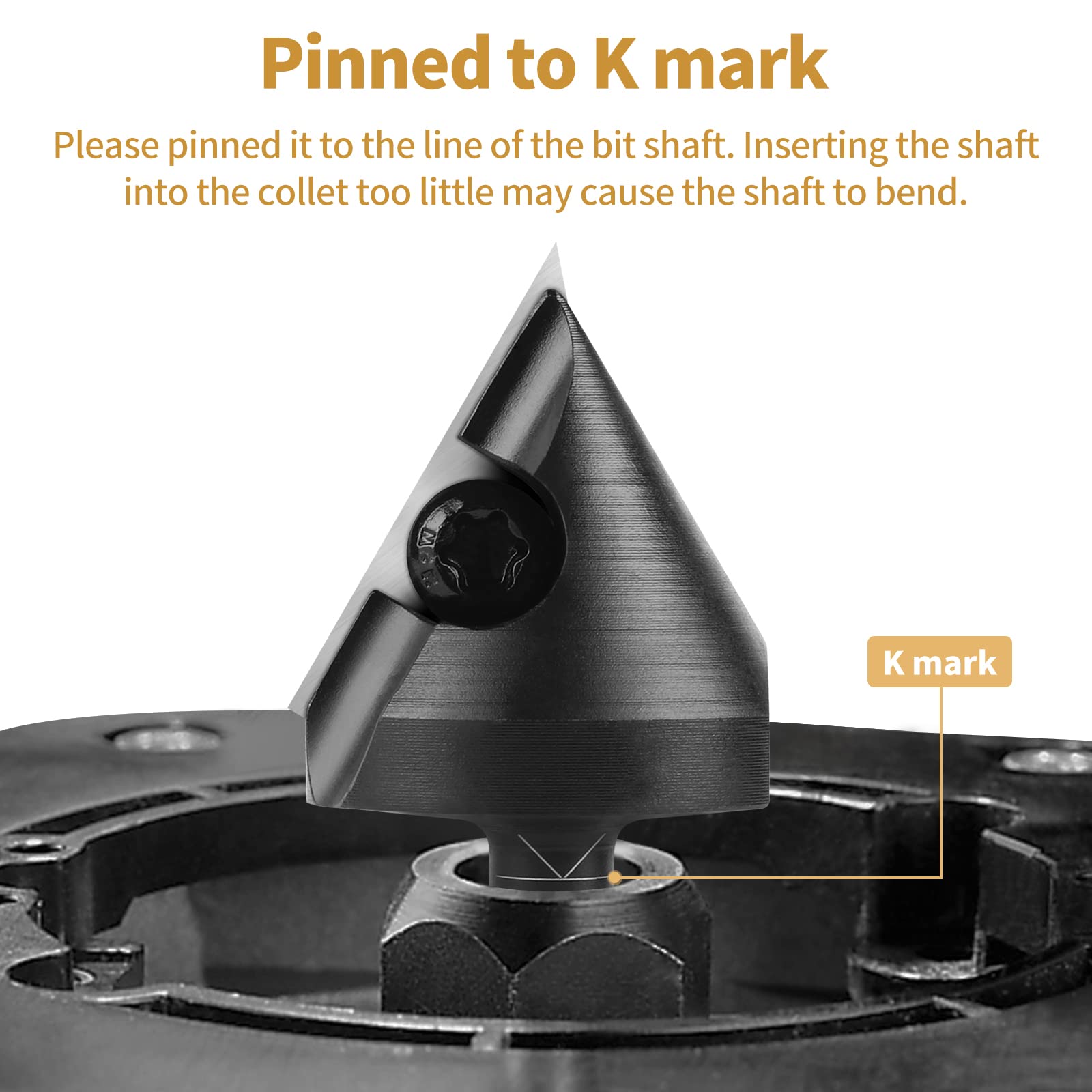 Cost-effective insert router bit option compared with brazed alternatives