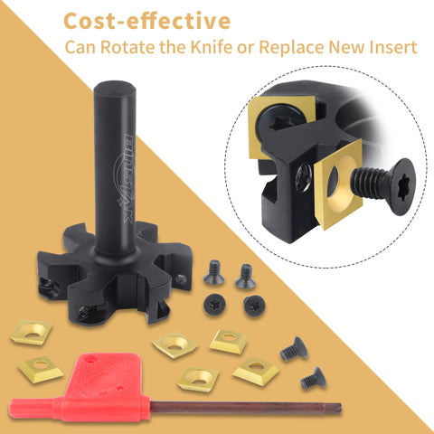 BINSTAK half-inch shank enables versatile use in CNC and handheld routers