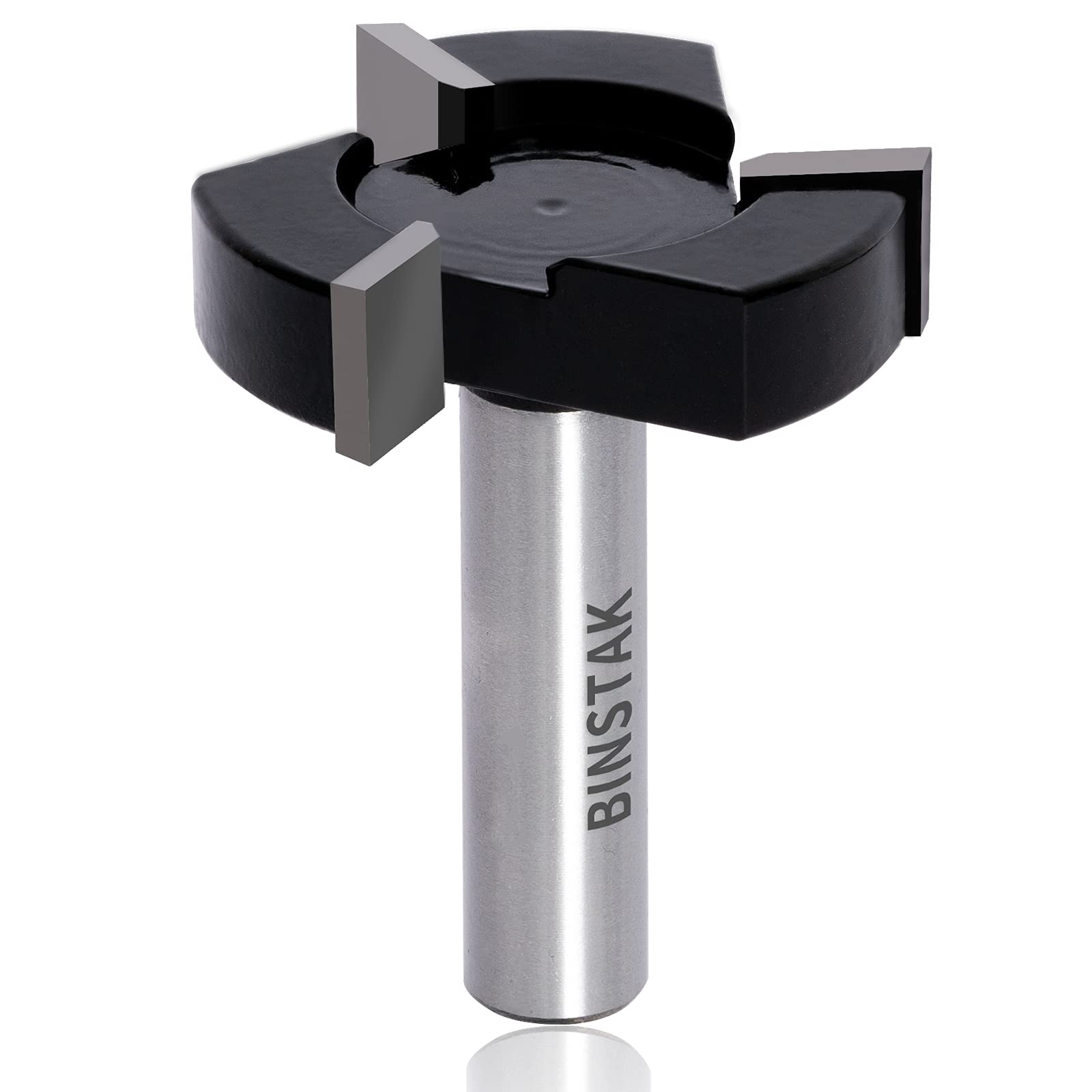 BINSTAK perfect for trimming, slotting, and shallow profiling on wood panels.