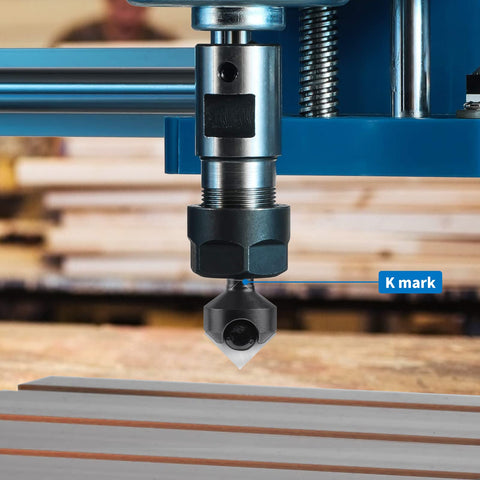BINSTAK Anti-kickback design improves control during engraving tasks.