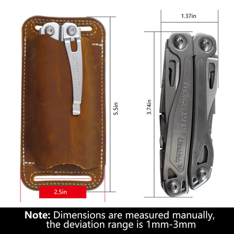 Biobasedon EDC belt pouch for folding knives and multi-tools.