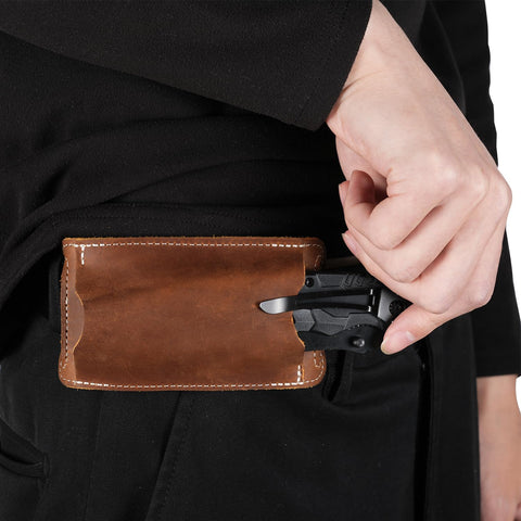 Biobasedon multi-tool sheath for secure storage and access.