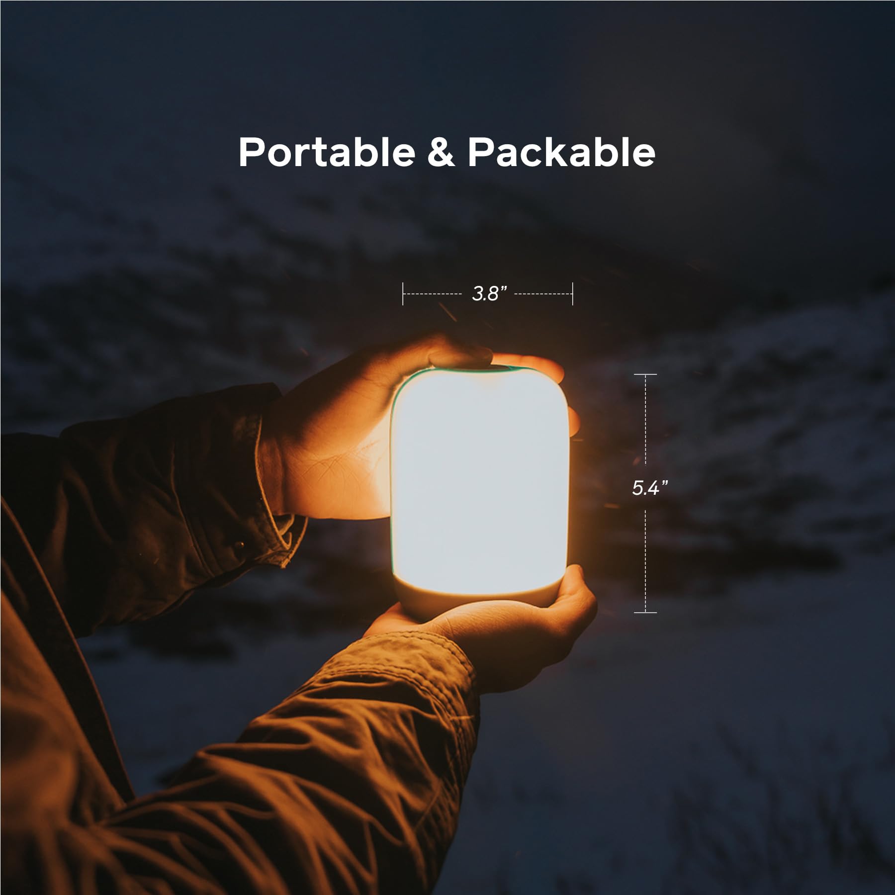 BioLite Alpenglow Chromareal color rendering highlights true colors for night photography