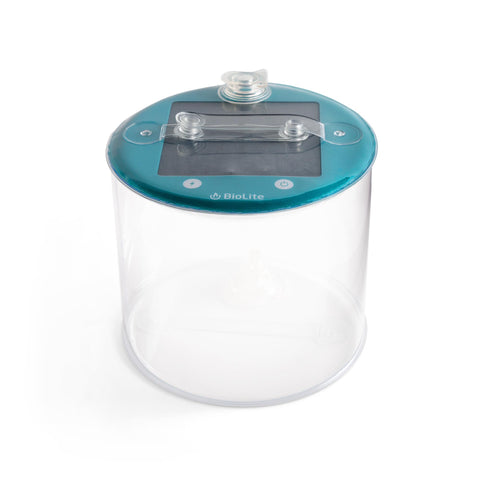 BioLite Luci Original Clear illuminates spaces with bright 65 lumens for outdoor tasks.
