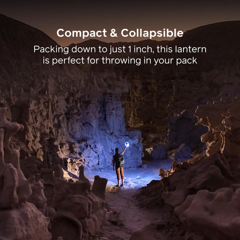 BioLite Luci Original IP67 waterproof lantern suitable for rugged weather
