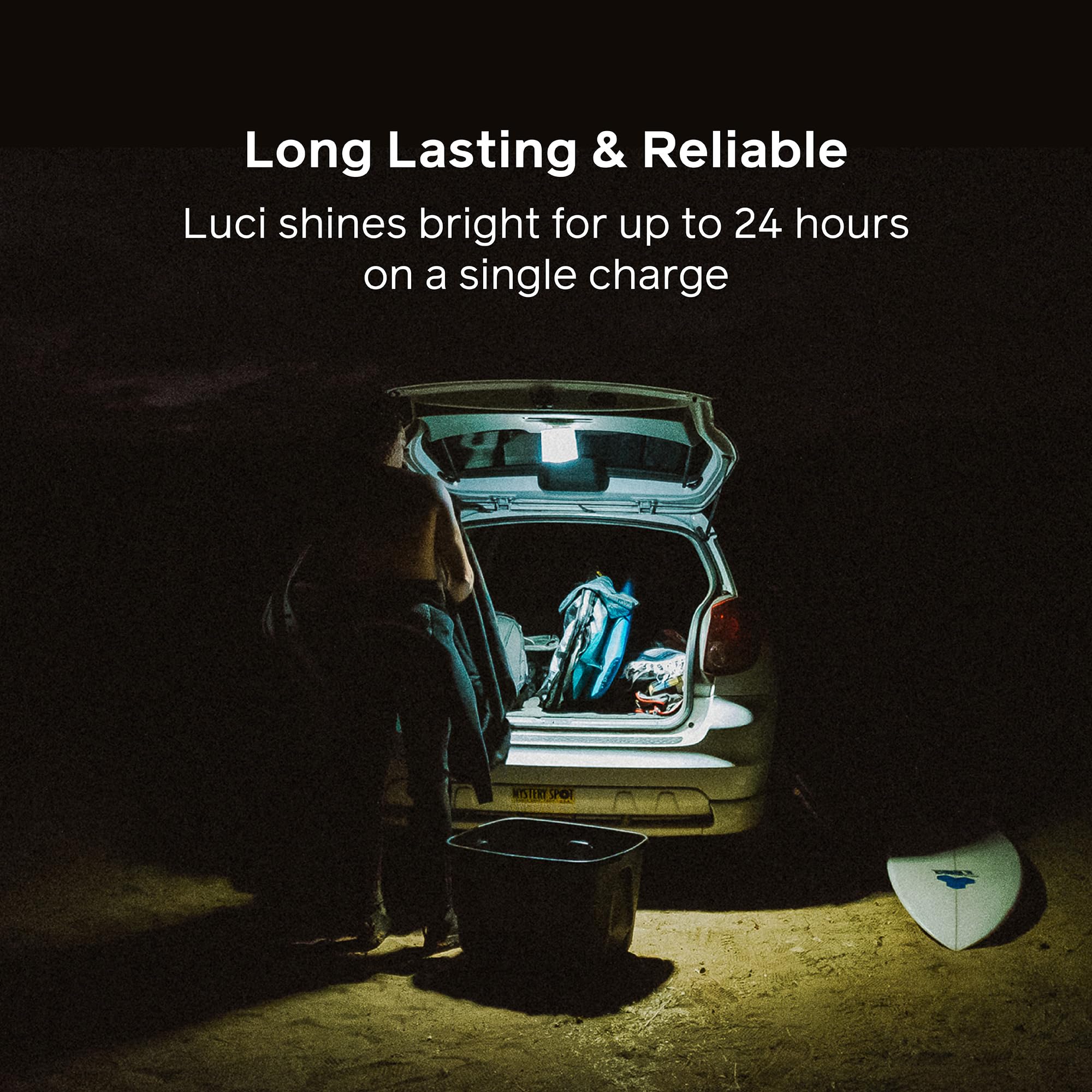BioLite Luci Original Matte offers warm ambient glow for cozy campsites.