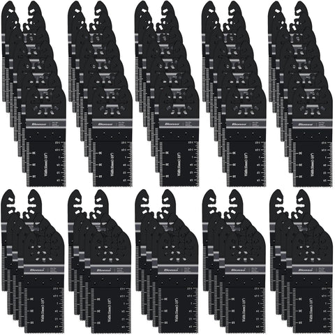 Bionso 60pcs oscillating tool blades set for versatile cutting tasks.