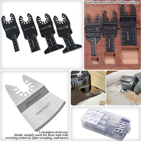 Bionso varied tooth designs for material specific efficiency