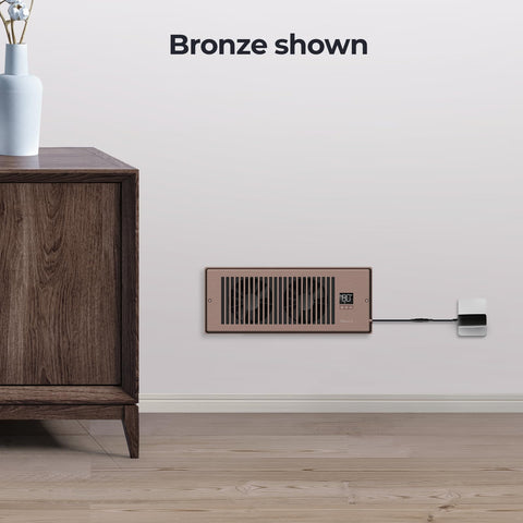 BIOWIND bronze finish detail emphasizing sleek, low profile look