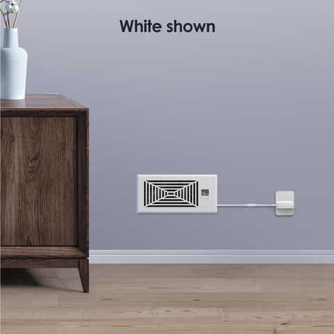 BIOWIND low-noise operation at 18db for quiet living spaces.