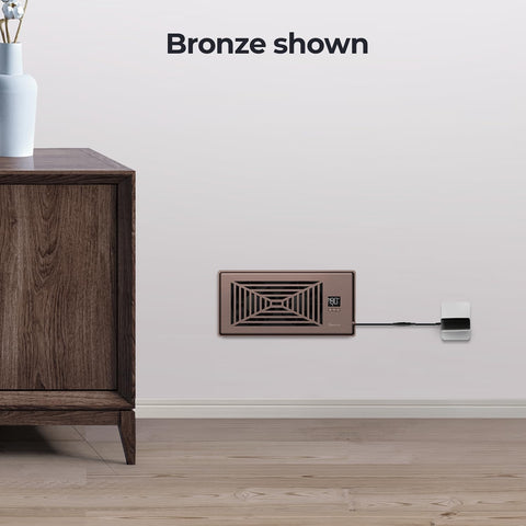 BIOWIND low-noise design maintains conversation comfort during cooling or heating