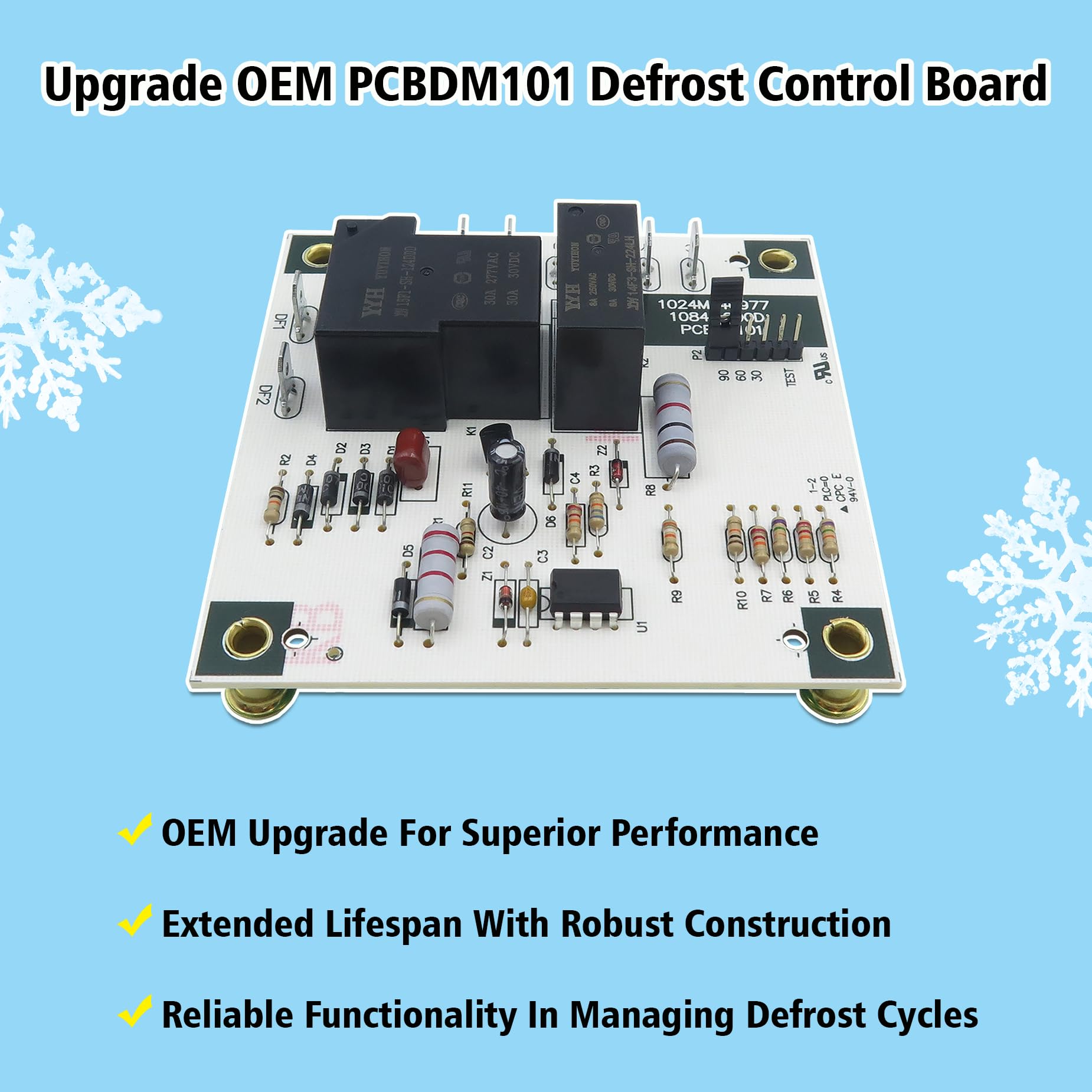BIPIMIFI PCBMD101S durable materials ensure longevity in daily heat pump use.