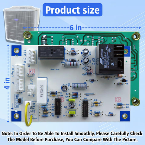 BIPIMIFI HK32EA001 back view highlights compact board for installation.