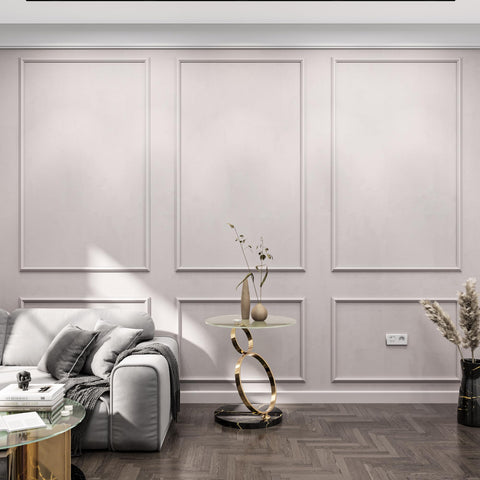 Birdeco peel-stick molding bottom-frame collection updates lower wall trim with minimal effort.