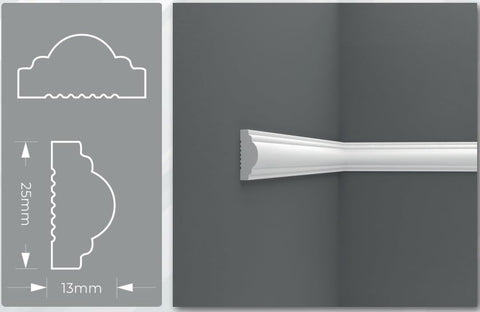 Birdeco peel-stick molding kit packaged shot suggests easy DIY purchase.