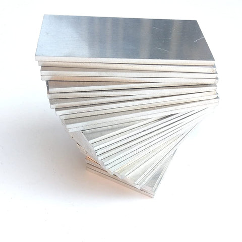 Biscuits welding coupons 5052 aluminum 2x4 plates for MIG/TIG practice