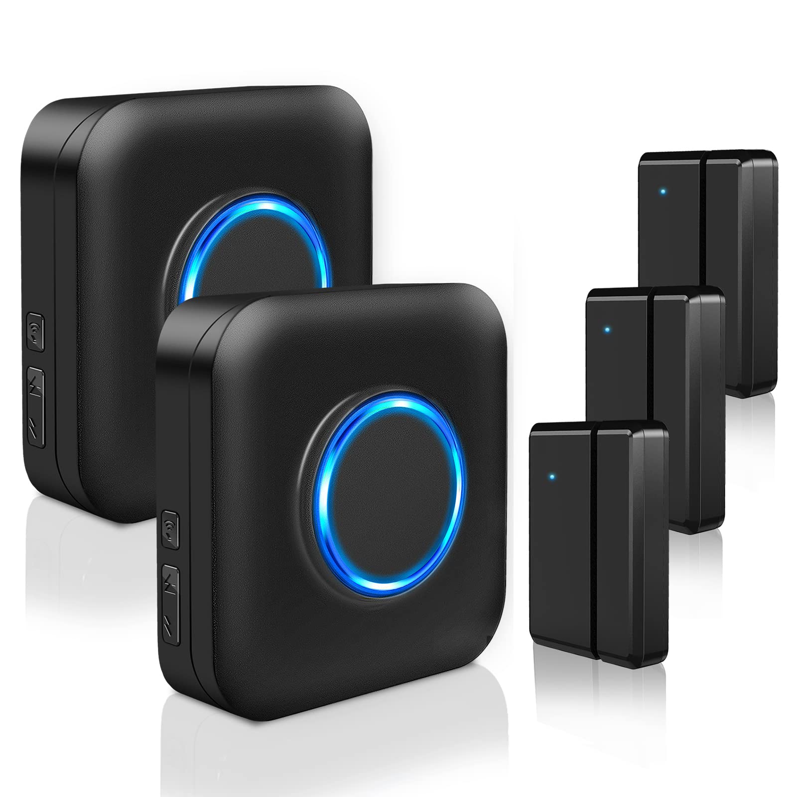 Bistee door chime with 600ft range for reliable entry alerts.