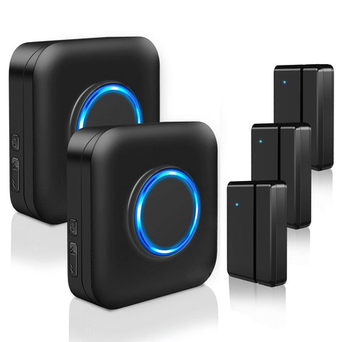 Bistee door chime with 600ft range for reliable entry alerts.