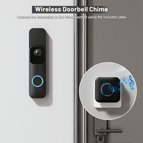 Setup instructions for pairing the Bistee doorbell chime