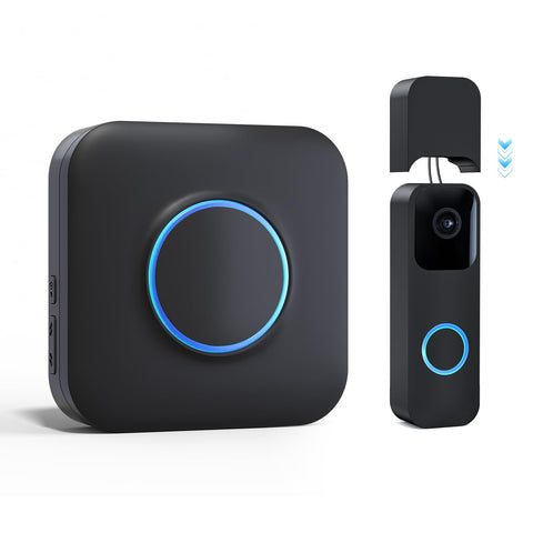 Bistee wireless doorbell transmitter for Blink setup and reliable alerts